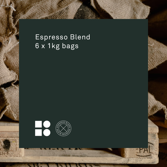 6 x 1kg Bags Espresso Blend