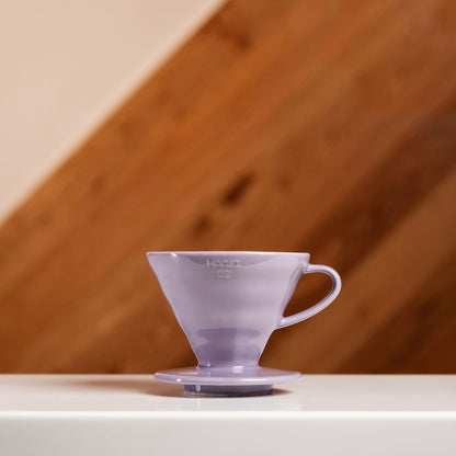 Hario V60 Ceramic Dripper 02 Cup - Purple Heather