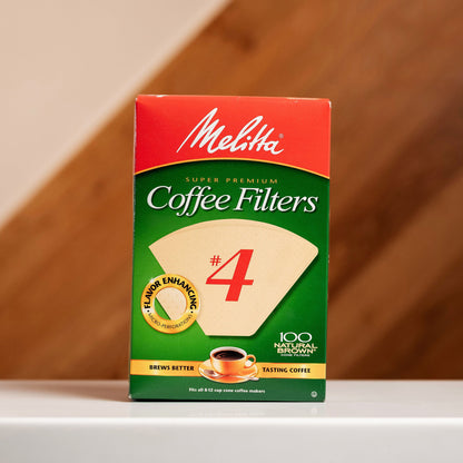 Melitta #4 Natural Coffee Filters