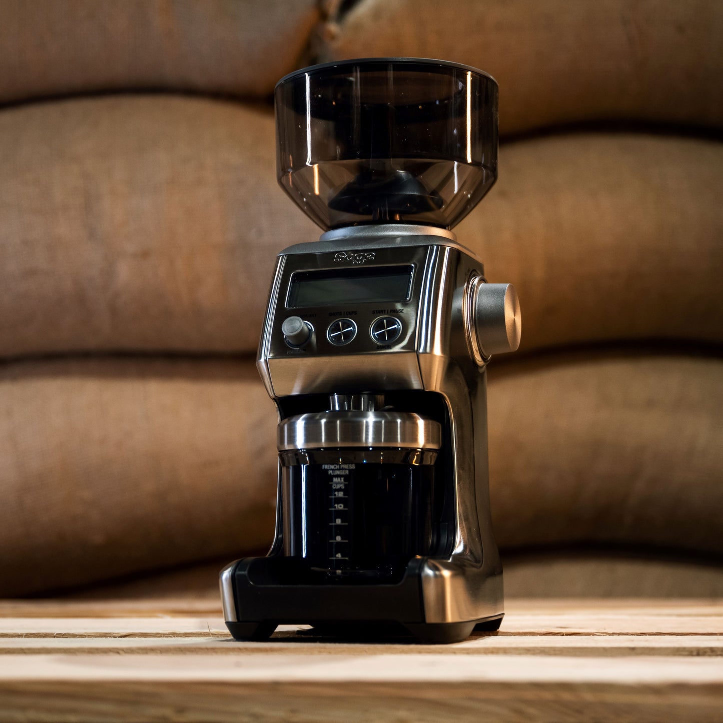 Breville Smart Grinder Pro Coffee Grinder, Brushed Stainless Steel
